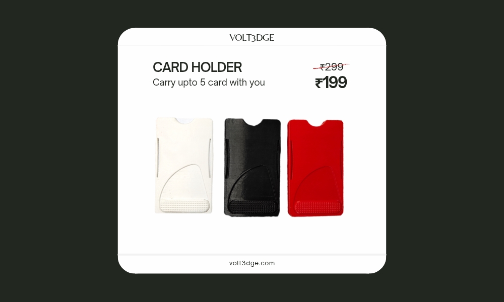 3D Printed Card Holder